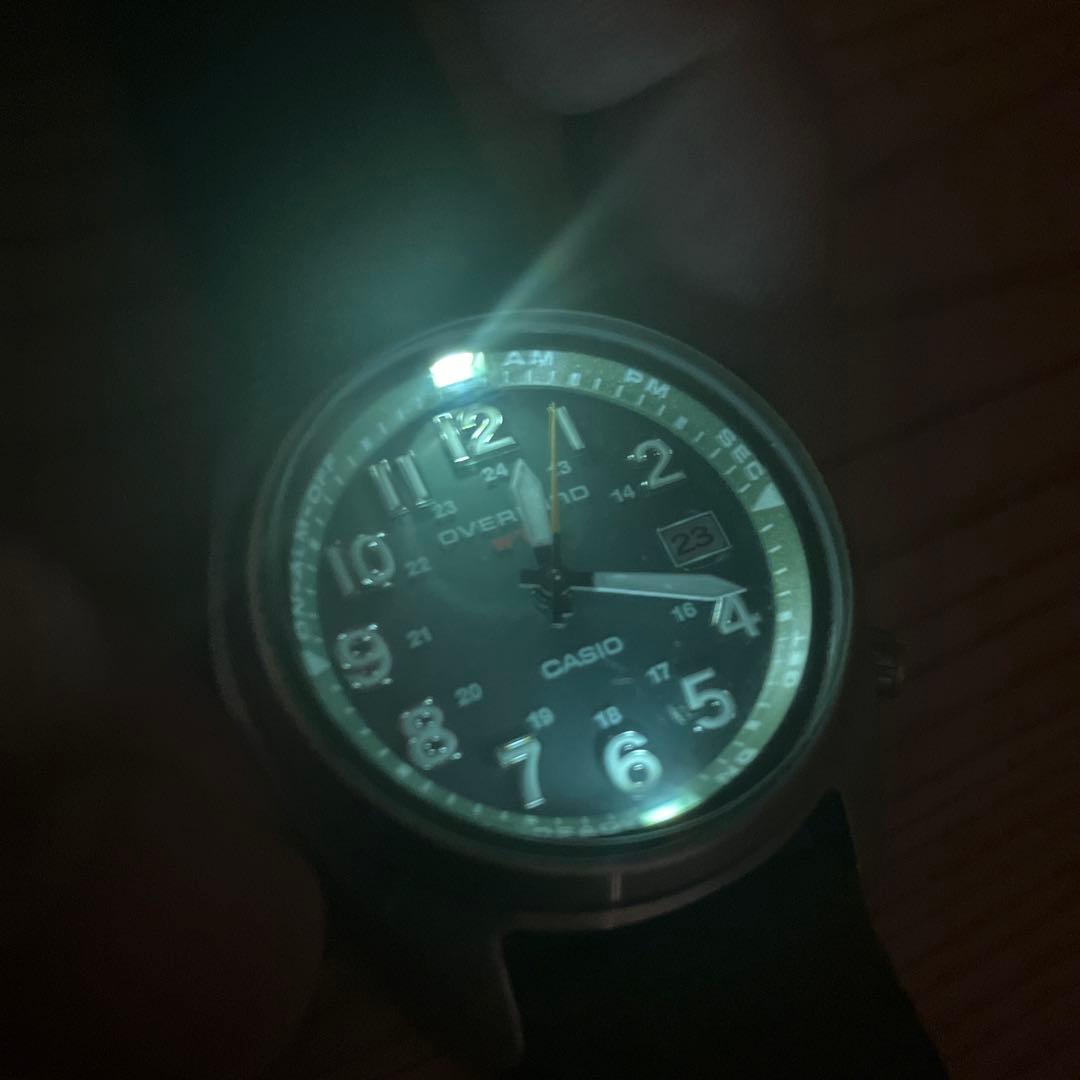 CASIO OVW-100BJ Solar Men's Watch — Japanese
