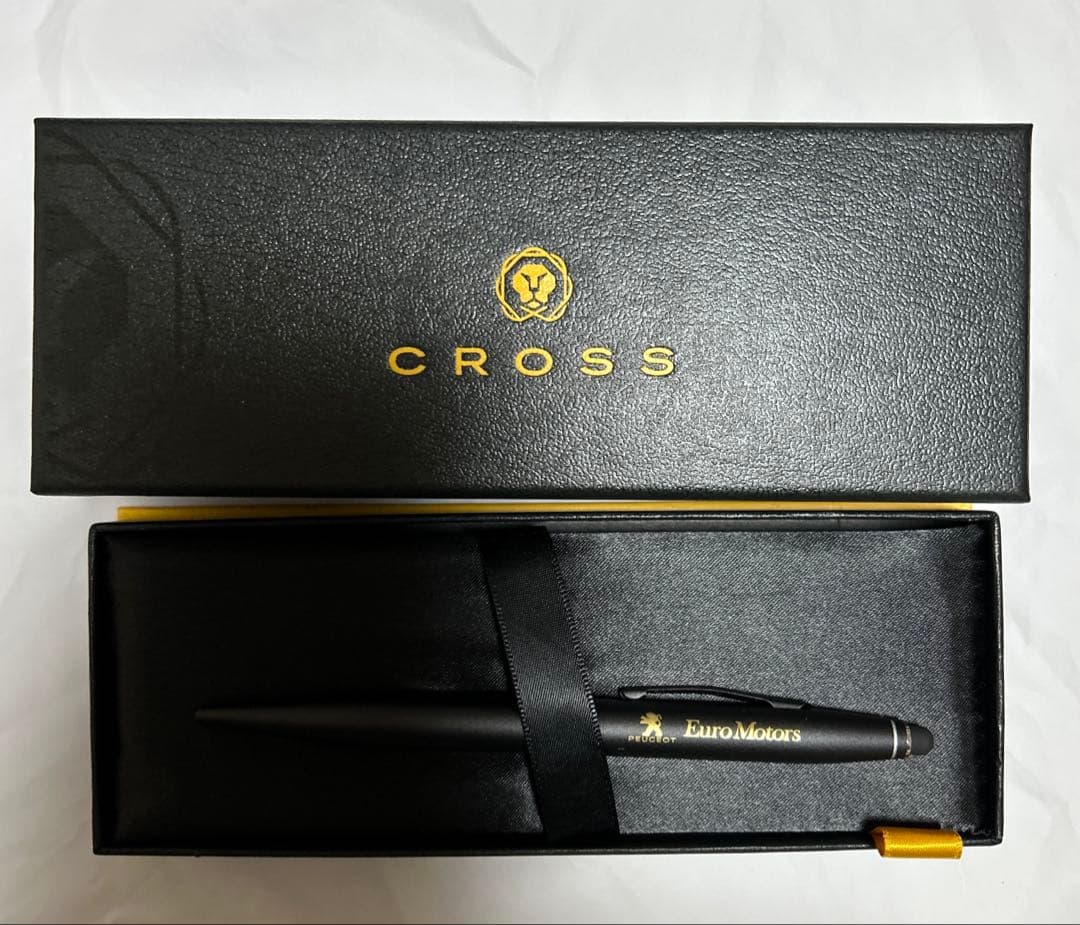 Peugeot Novelty Cross ballpoint pen new condition with packaging opened for photography