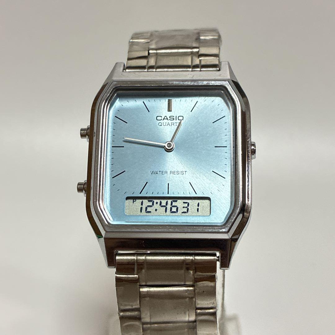 CASIO AQ-230A-2A1 Quartz Men's Watch — Japanese