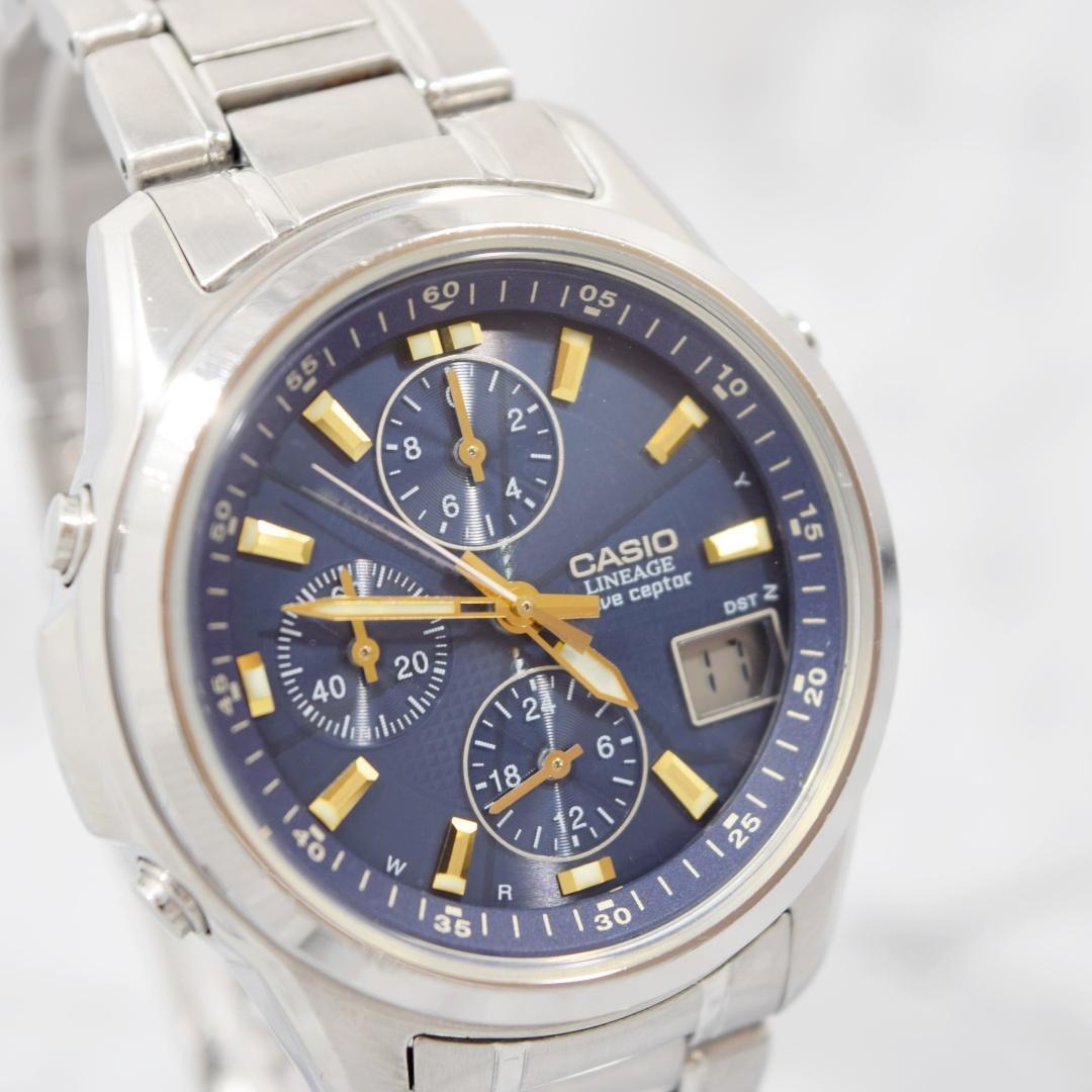 CASIO LINEAGE Quartz Men's Watch — Japanese