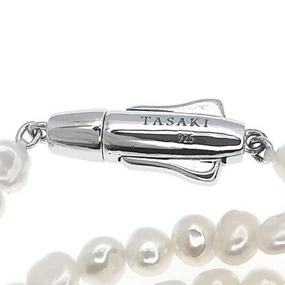 Tasaki SV Pearl Necklace with 3 to 4.5mm pearls on 82cm silver chain weighing 15.5g