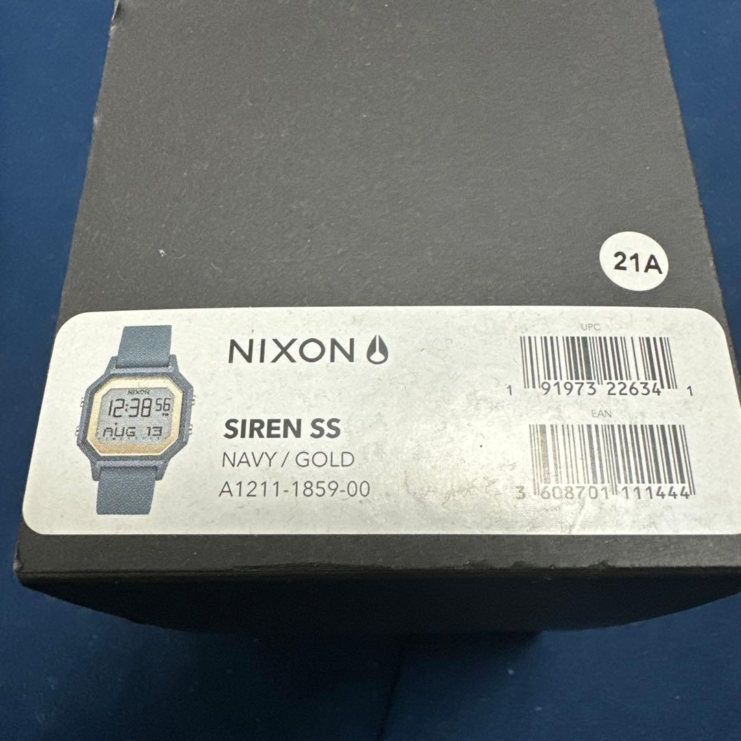 NIXON Siren S Digital Men's Watch — Japanese