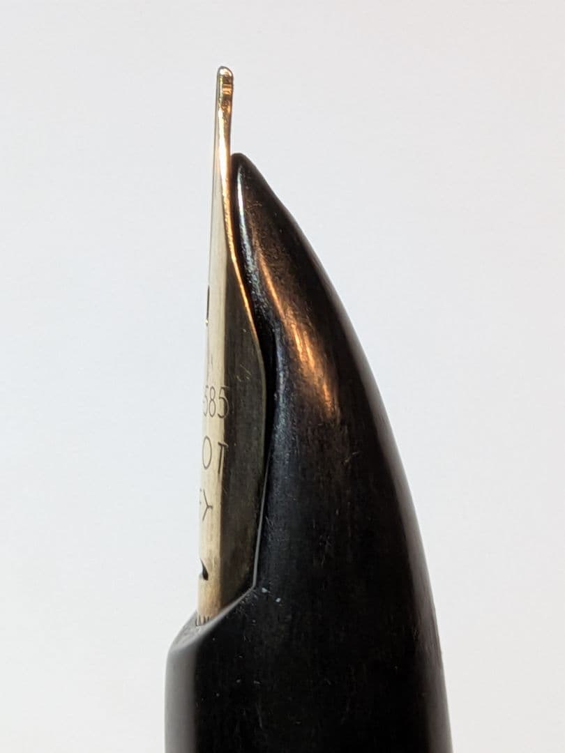 PILOT Elite fountain pen with 14K 585 fine nib in black finish