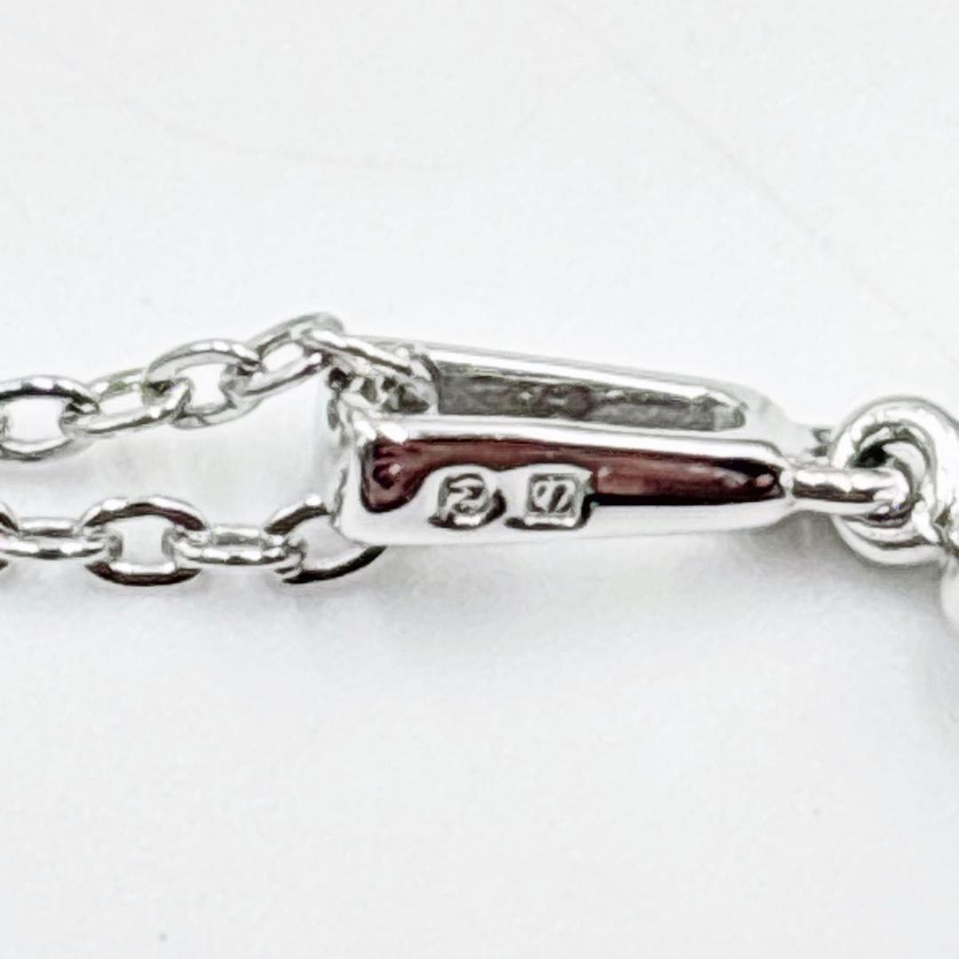 Mikimoto silver Akoya pearl pendant necklace with a bear motif on a 40cm chain