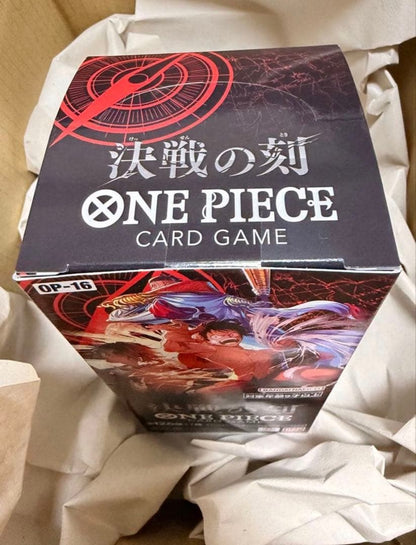 One Piece One Piece Card Game: The Moment of Decision OP-16 Booster Pack Box — OP-16 — Japanese