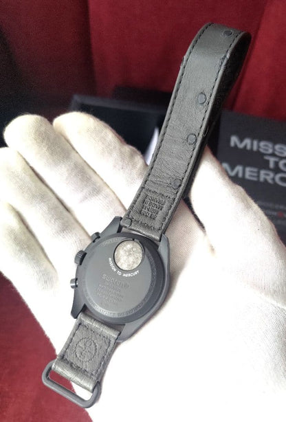 swatch Ostrich Mercury Moon Swatch Quartz Men's — Japanese