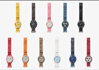 swatch Ostrich Mercury Moon Swatch Quartz Men's — Japanese