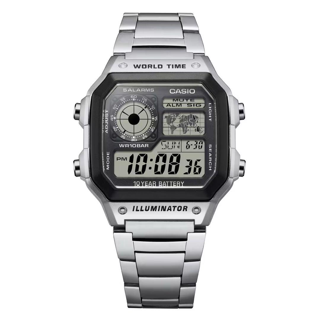 CASIO AE-1200WHD-1AJF Digital Men's Watch — Japanese