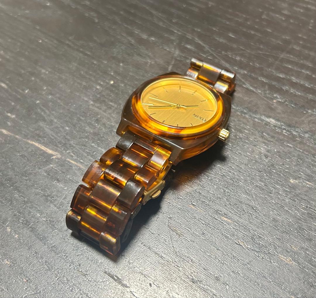 NIXON Time Teller Acetate Analog Men's Watch — Japanese
