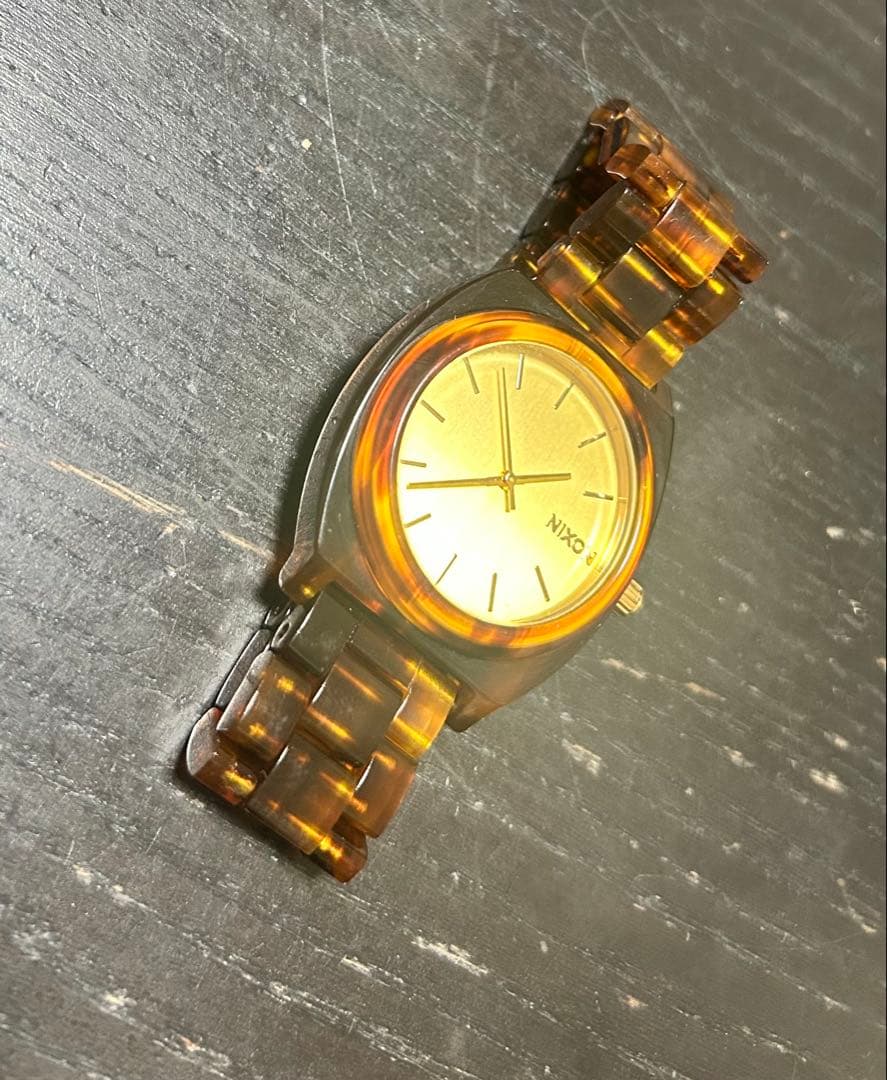 NIXON Time Teller Acetate Analog Men's Watch — Japanese