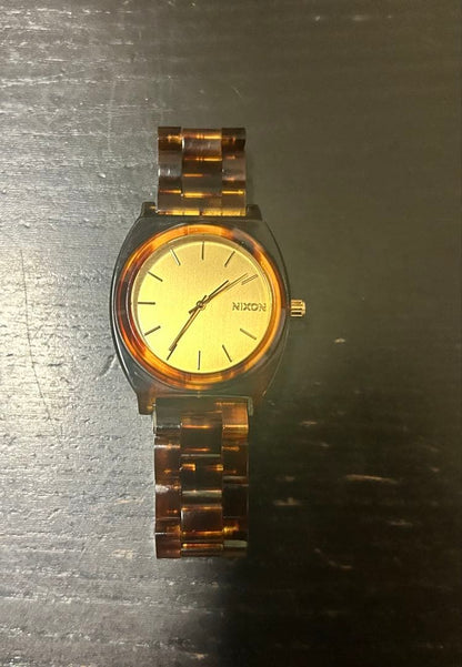 NIXON Time Teller Acetate Analog Men's Watch — Japanese