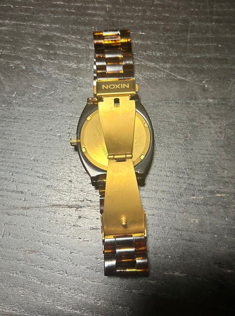 NIXON Time Teller Acetate Analog Men's Watch — Japanese