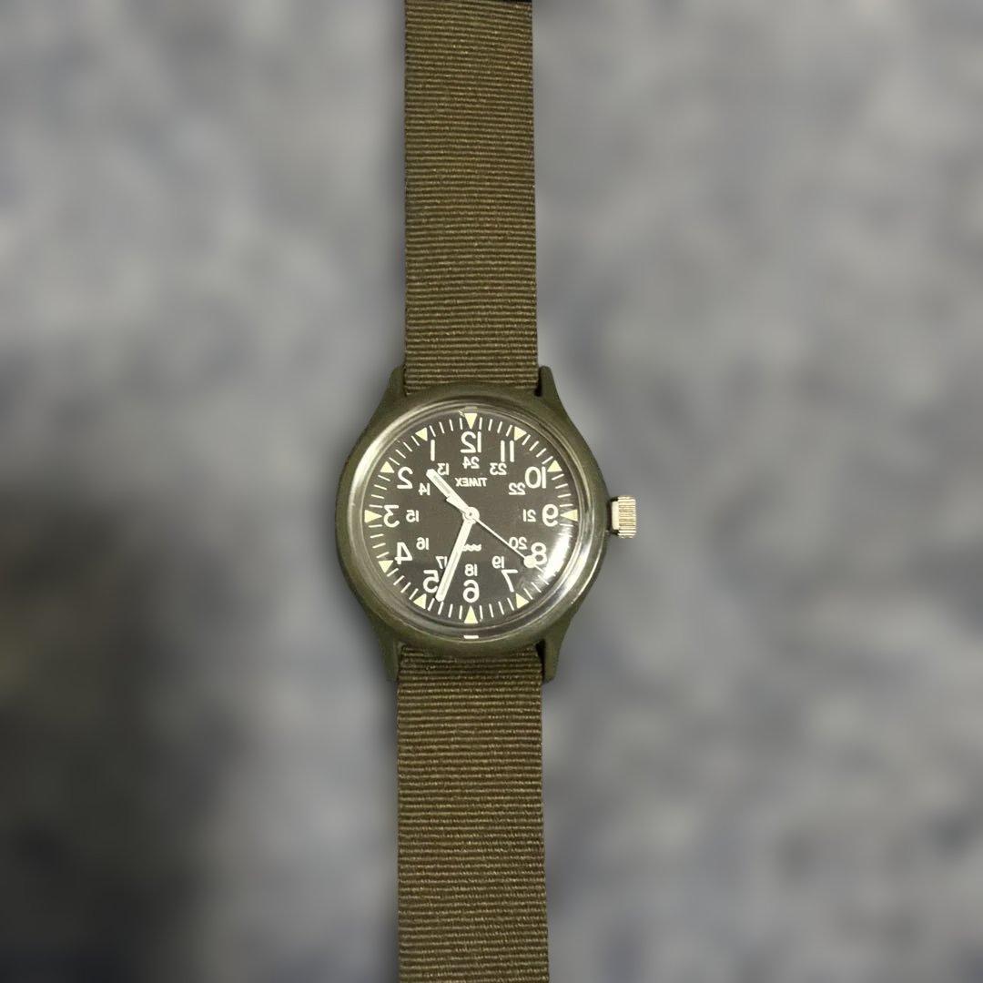 TIMEX ×Engineered Garments Olive Men's Watch — Japanese