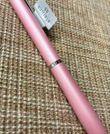 PILOT eterlink 0.5mm ballpoint pen with pink body and silver clip