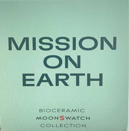 swatch OmegaMoonswatch Mission on EARTH Analog Men's — Japanese