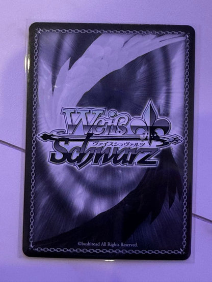 Weiss Schwarz Weiße Teufel Heart of the Devil Samurai Sword SP Sign — Japanese