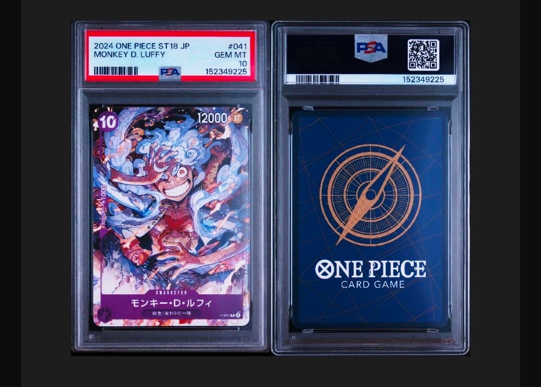 PSA 10 One Piece Luffy — Japanese