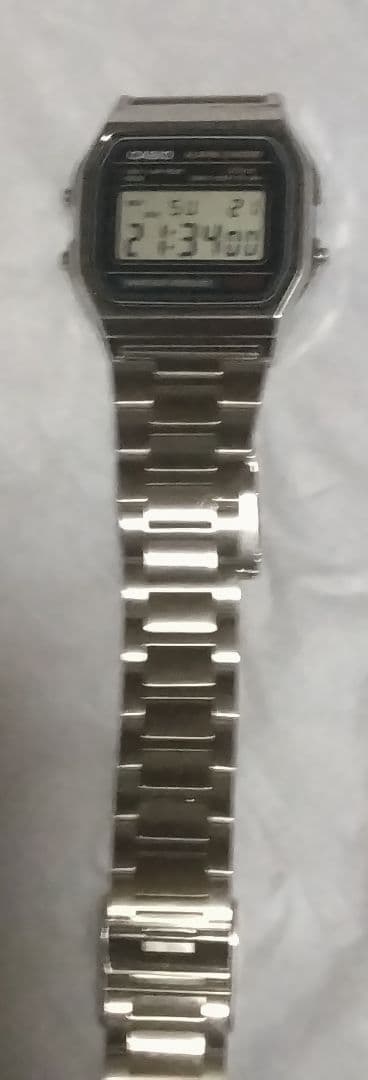 CASIO A158W Digital Men's Watch — Japanese