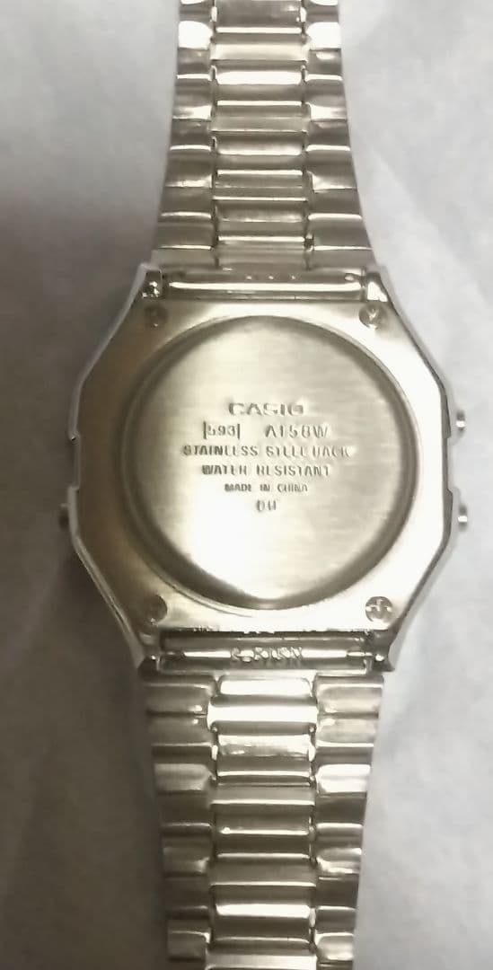 CASIO A158W Digital Men's Watch — Japanese
