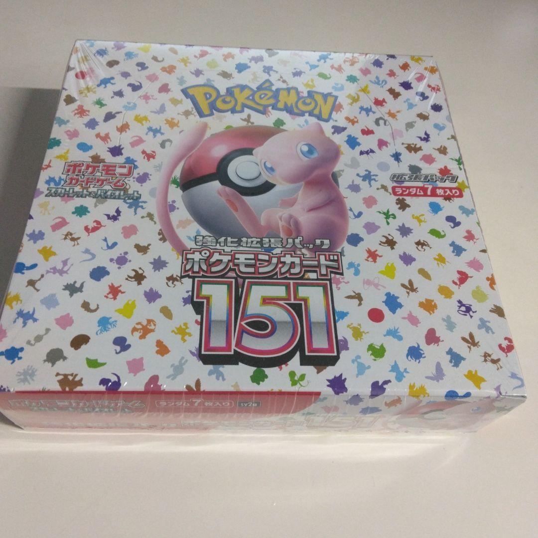 Pokemon Pokémon Trading Card Game c151 BOX with Shrink Wrapping Box — Japanese