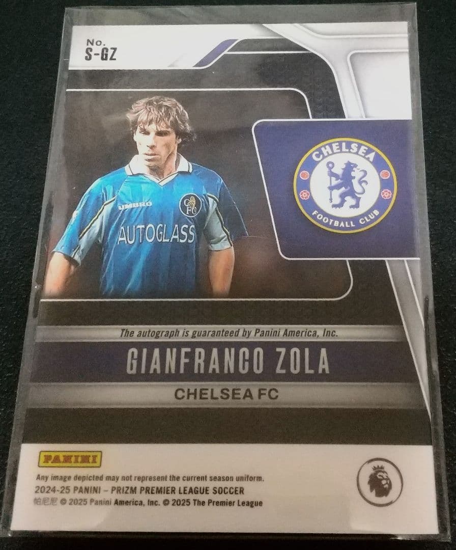 Zora Chelsea Autograph Soccer Sports Auto Italy — Japanese