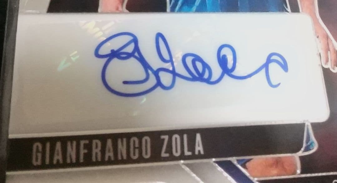 Zora Chelsea Autograph Soccer Sports Auto Italy — Japanese