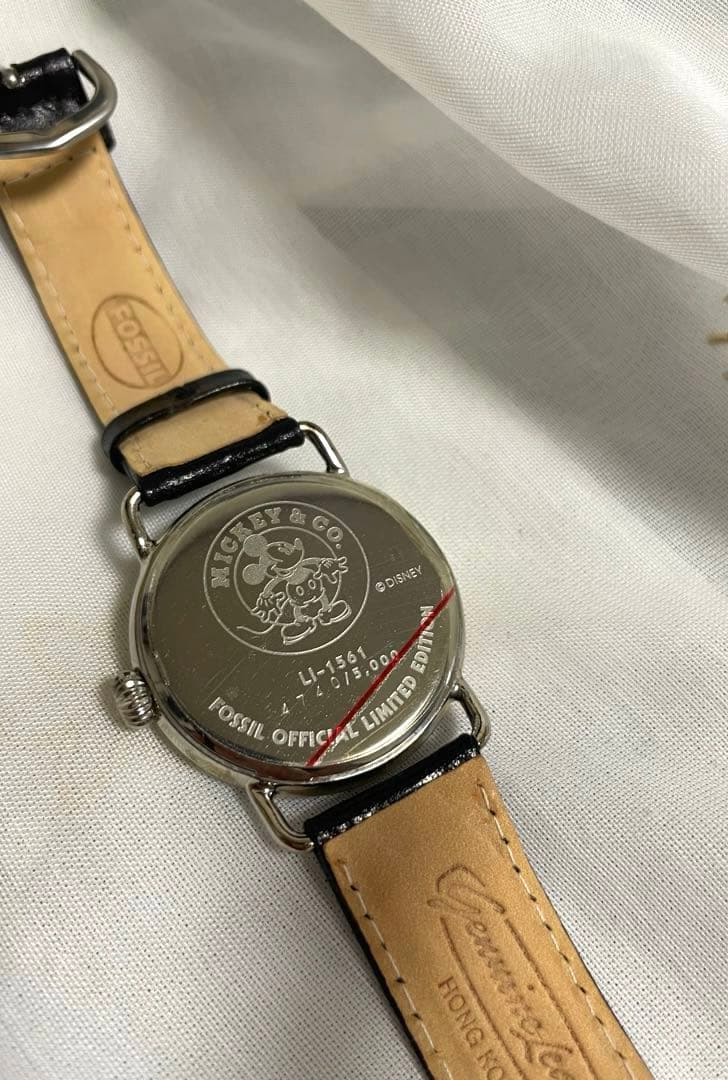 FOSSIL Disney x Fossil ミッキーマウス Men's Watch — Japanese