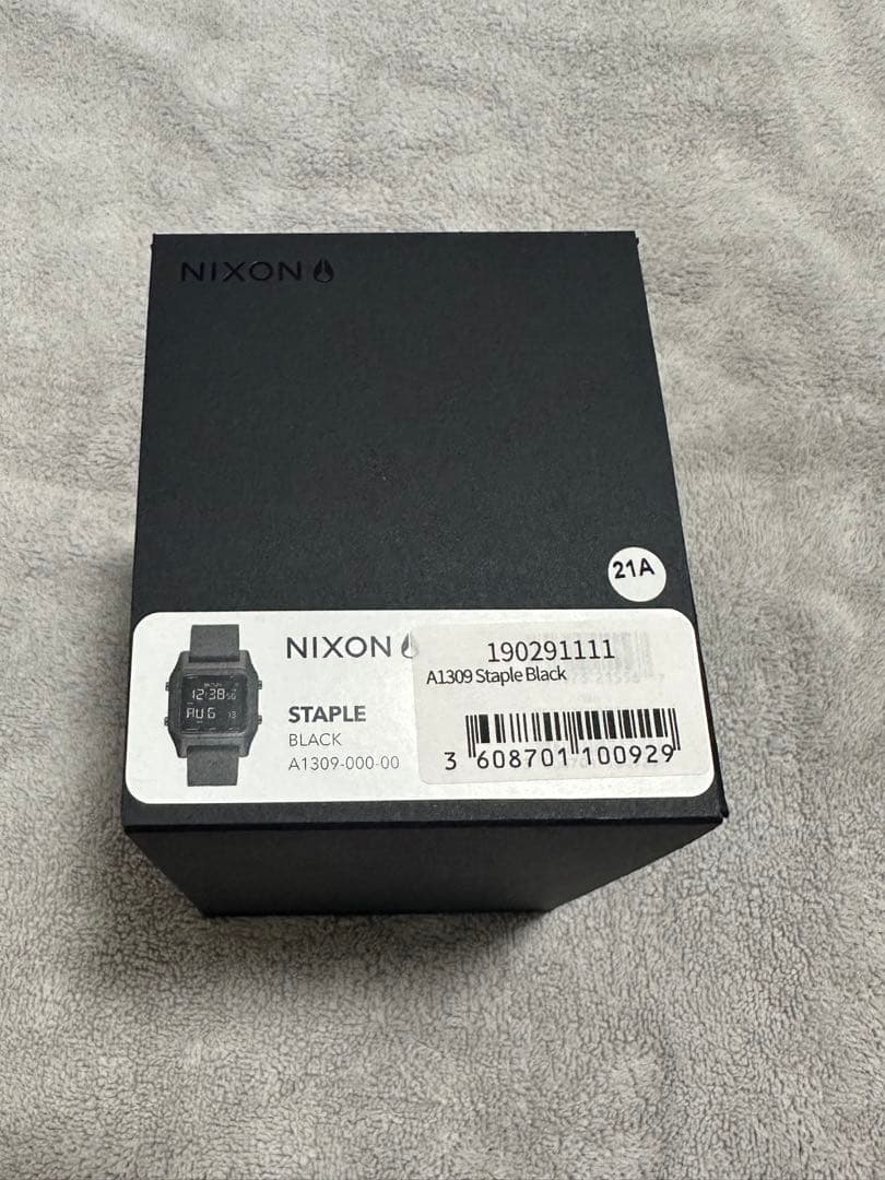 NIXON STAPLE Digital Men's Watch — Japanese