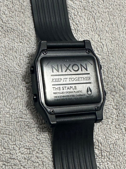 NIXON STAPLE Digital Men's Watch — Japanese