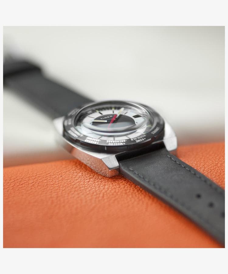 TIMEX World Time 1972 Reissue Quartz Men's Watch — Japanese