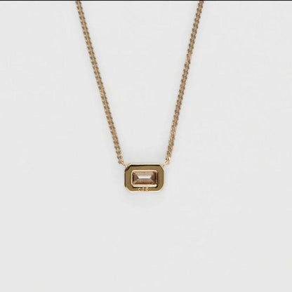 agete 2022 WinterLimited K18 diamond necklace with 40cm chain length displayed on white background