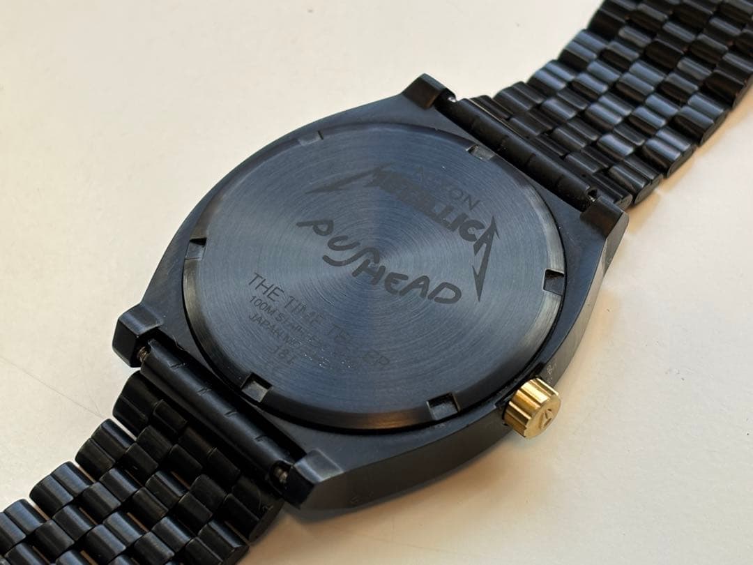NIXON Time Teller NIXON PUSHEAD Analog Men's Watch — Japanese
