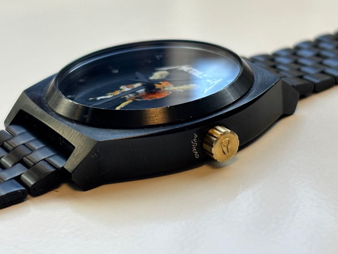 NIXON Time Teller NIXON PUSHEAD Analog Men's Watch — Japanese