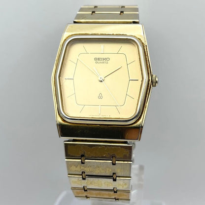 SEIKO 80s Vintage Seiko Octagon Rectangular Quartz Men's Watch — Japanese
