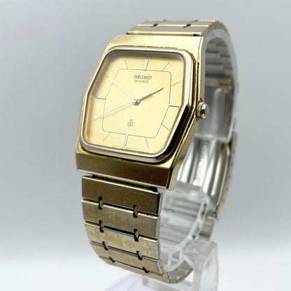 SEIKO 80s Vintage Seiko Octagon Rectangular Quartz Men's Watch — Japanese