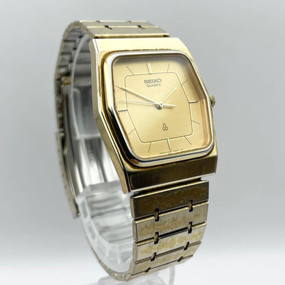 SEIKO 80s Vintage Seiko Octagon Rectangular Quartz Men's Watch — Japanese