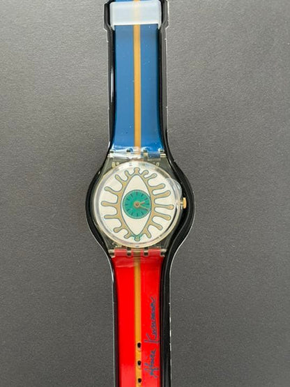 swatch Cinemania 100th Anniversary Model Limited Edition Kurozaaki Akira Analog Men's — Japanese