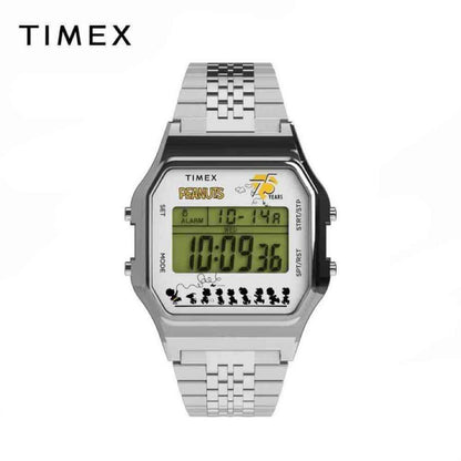 TIMEX PEANUTS 75th Anniversary Collaboration Digital Men's Watch — Japanese