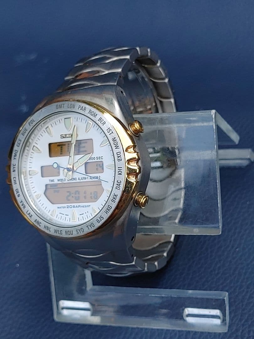 SEIKO SWEP009 Digital Men's Watch — Japanese