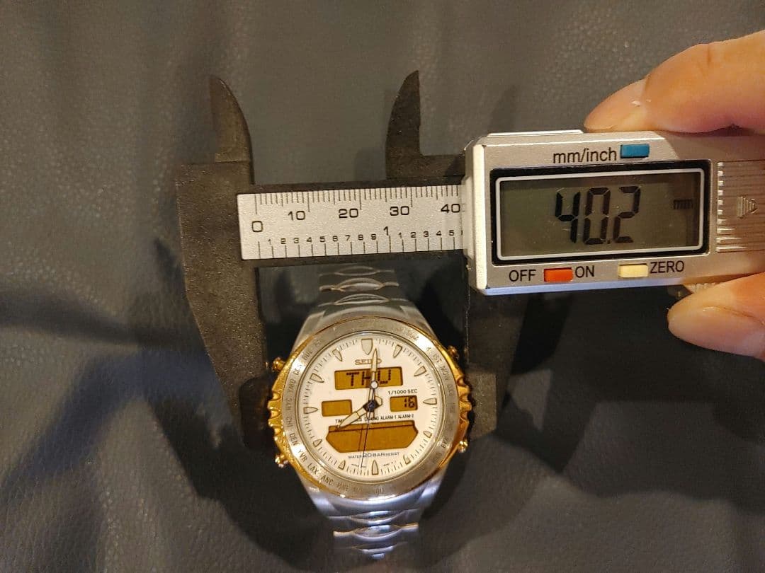 SEIKO SWEP009 Digital Men's Watch — Japanese