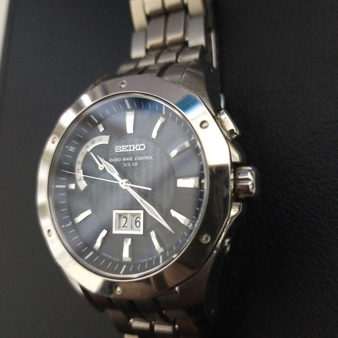 SEIKO SBXB271 Solar Men's Watch — Japanese