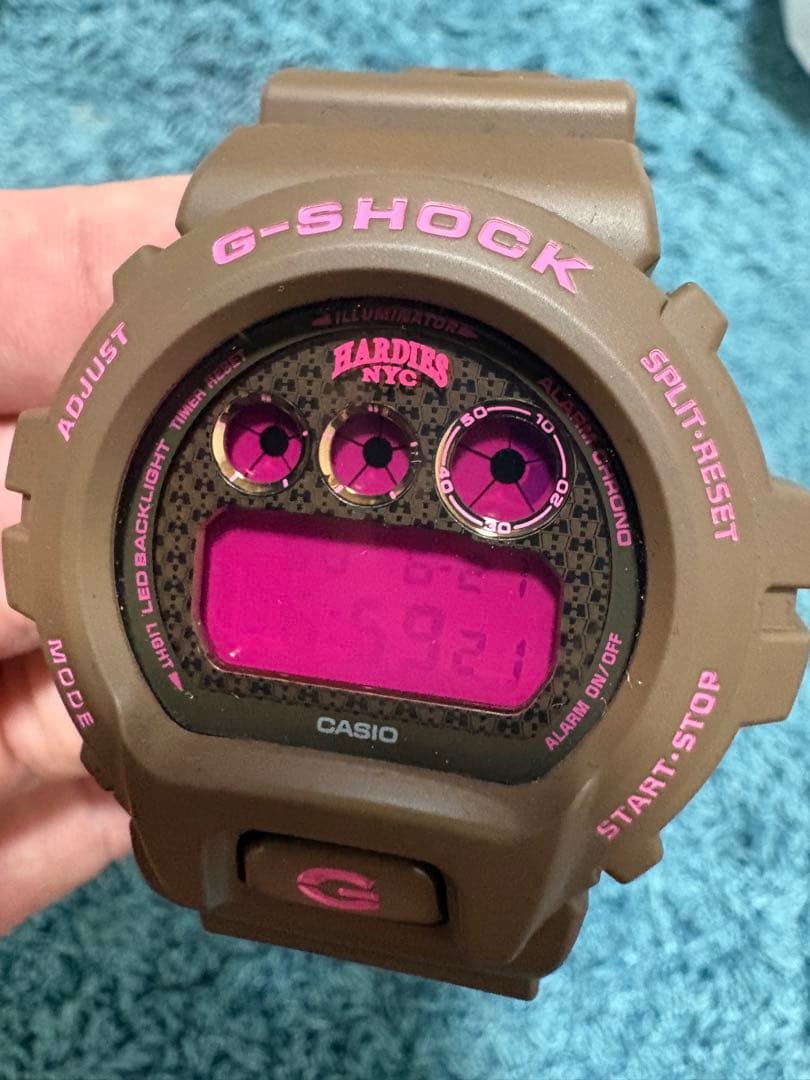 CASIO G-SHOCK Hardies NYC Collaboration Digital Men's Watch — Japanese