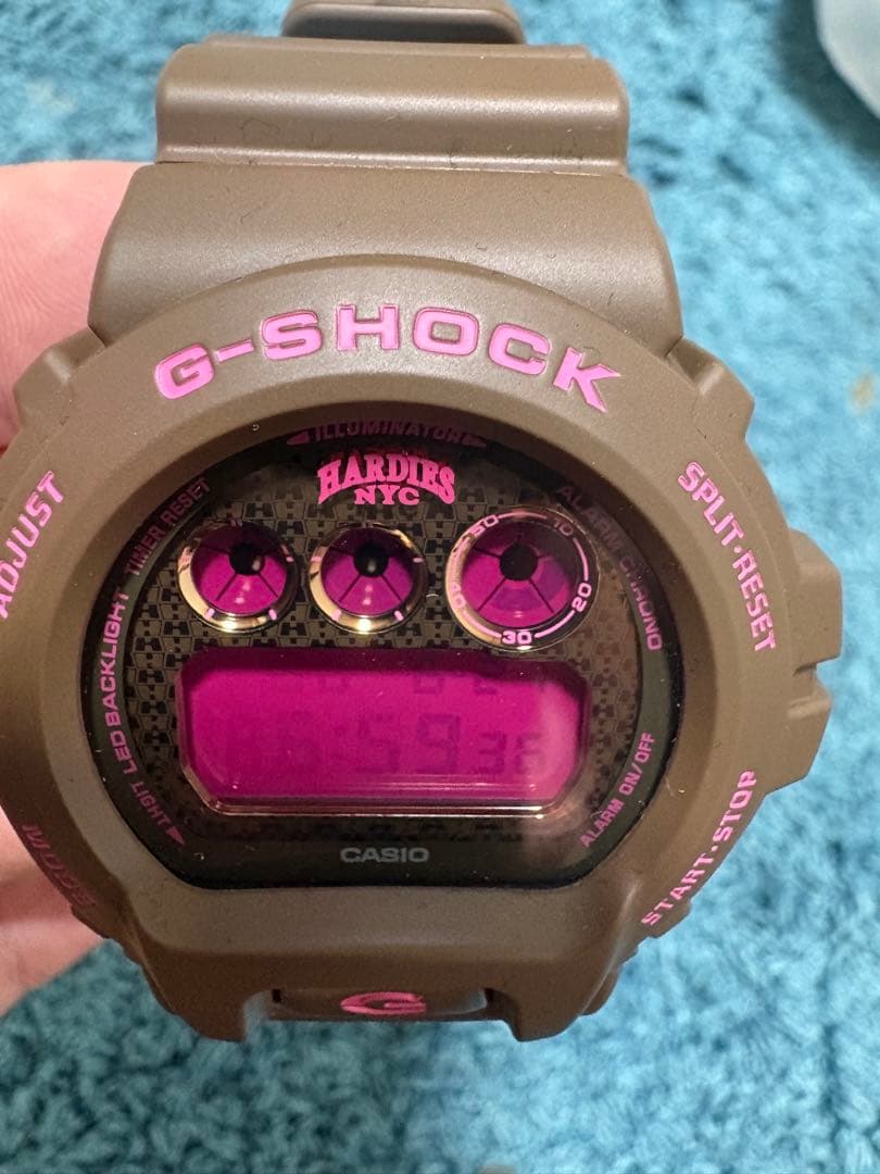CASIO G-SHOCK Hardies NYC Collaboration Digital Men's Watch — Japanese