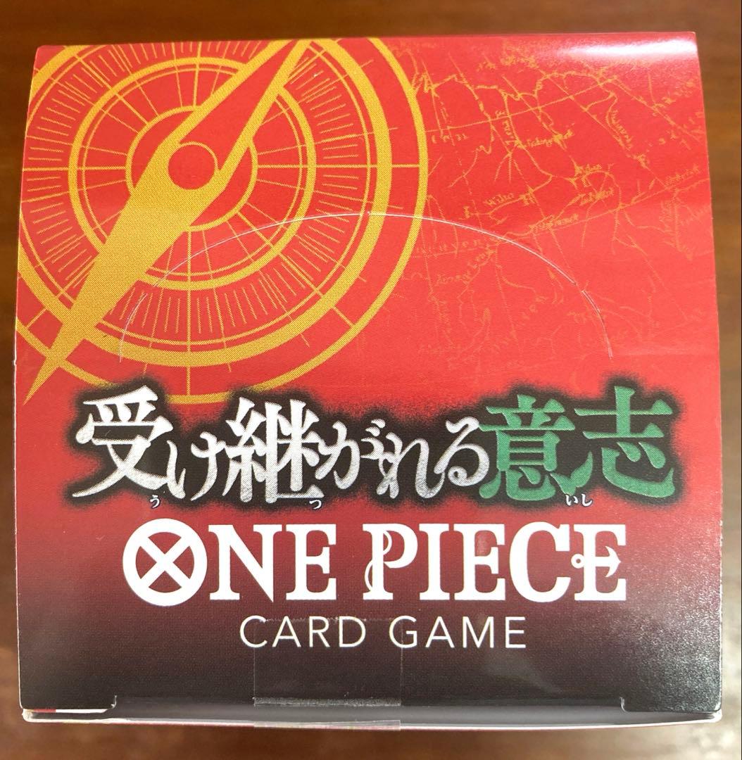 One Piece One Piece Card Game The Will of D Tape Cut Box New Box — Japanese