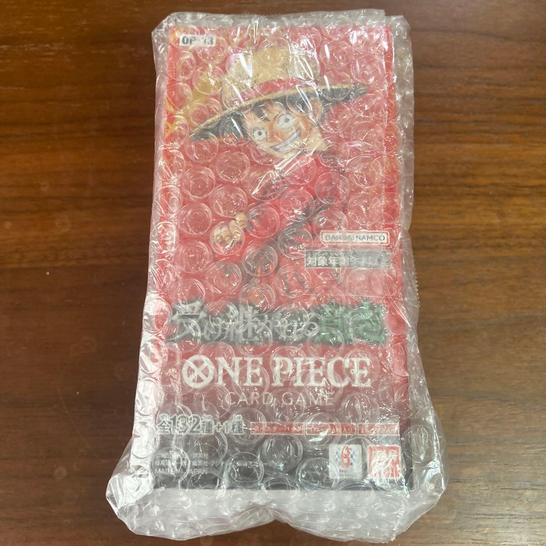 One Piece One Piece Card Game The Will of D Tape Cut Box New Box — Japanese