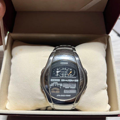 Citizen Ana-Digi Temp Chrono Alterna Quartz Men's Watch — Japanese