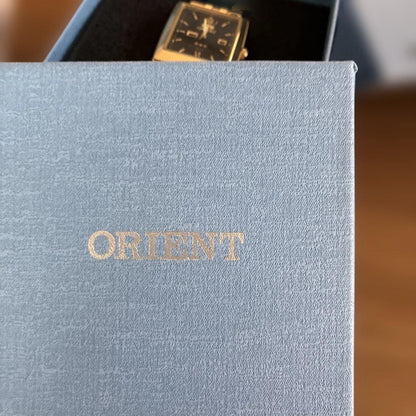 ORIENT SQUARE GOLD Digital Men's Watch — Japanese
