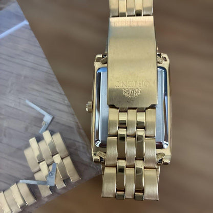 ORIENT SQUARE GOLD Digital Men's Watch — Japanese