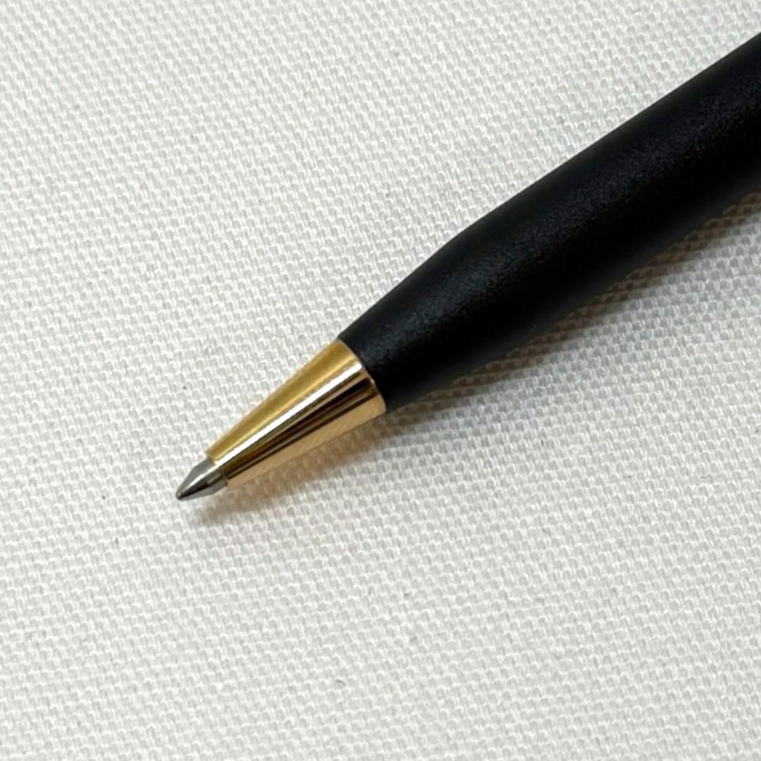 Gokubi Performance CROSS Classic Black ballpoint pen with flower pattern and blue ink in a box
