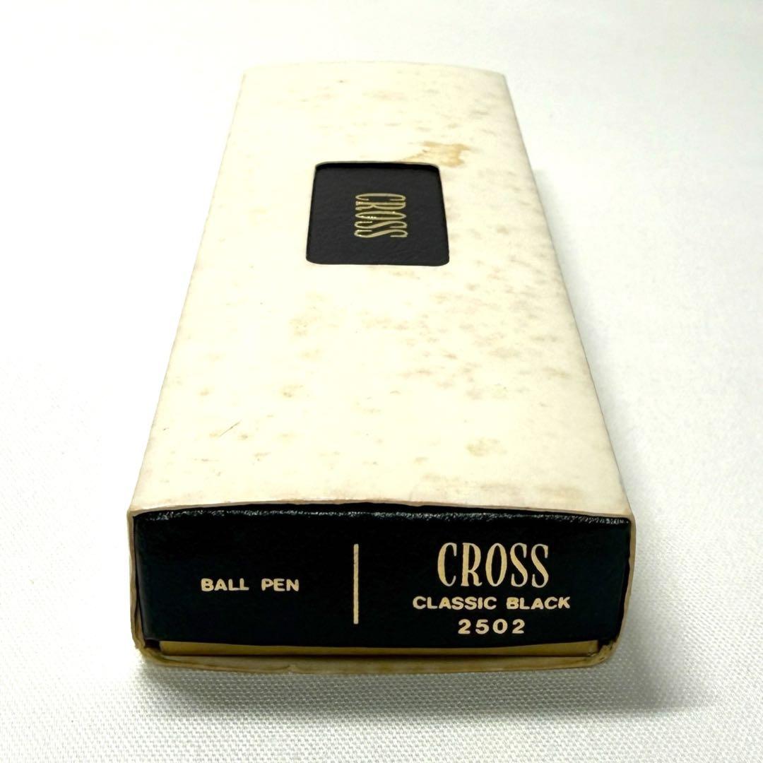 Gokubi Performance CROSS Classic Black ballpoint pen with flower pattern and blue ink in a box